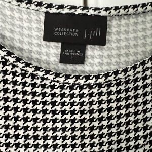 J Jill Wearever tank. Herringbone pattern!